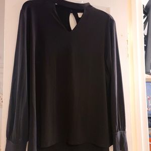 Chico's cut out long sleeve top